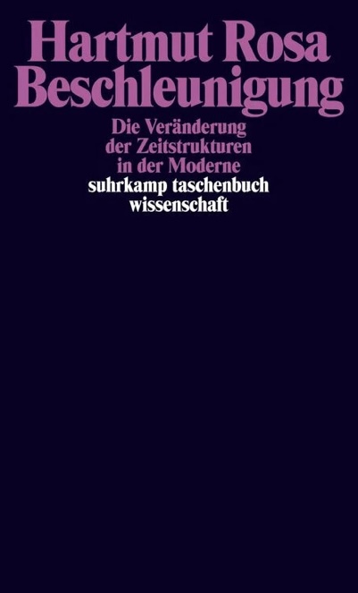 Hartmut Rosa: Beschleunigung